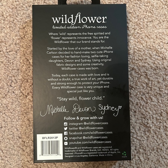 Wildflower 13 pro iphone case - Picture 2 of 2